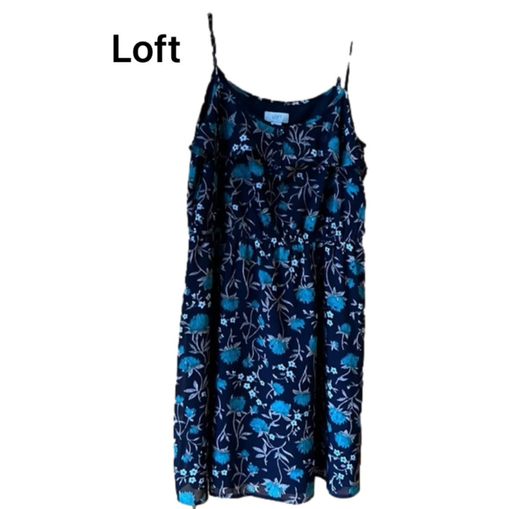 Loft Spaghetti Strap Dress - Size 10